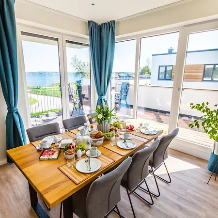 Apartmán Hangar 19 Luxusapartment Mit Sauna, Kamin, Dachterrasse Und Seeblick H5w3 Schwerin (Mecklenburg-Vorpommern)